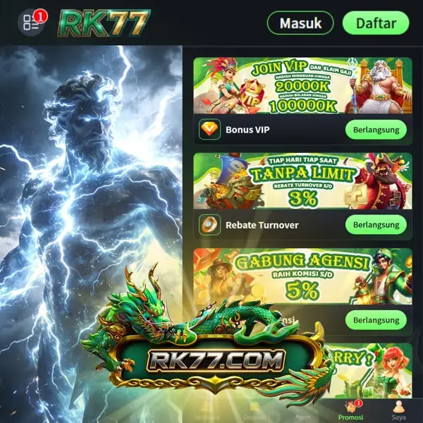rk77 Masuk - rk77 Resmi