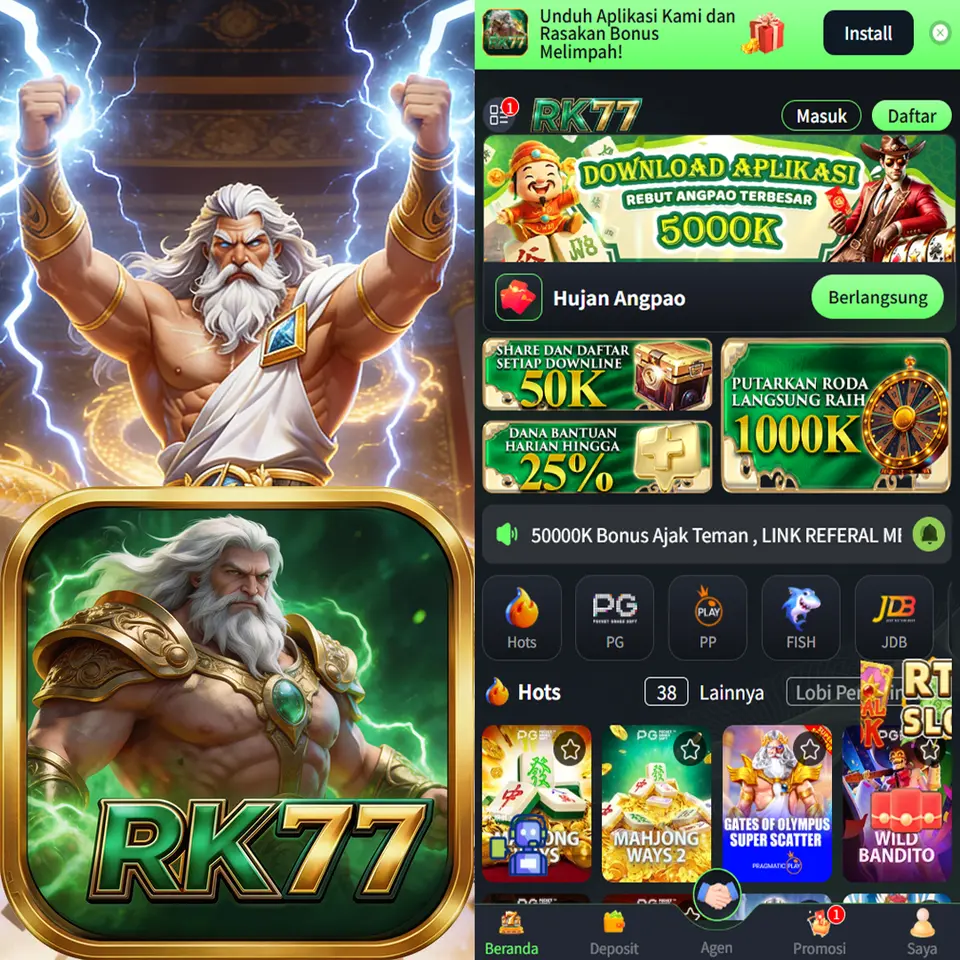 rk77 Daftar Sekarang - Unduh APK